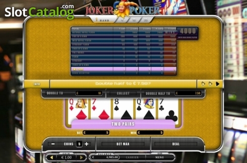Скрин5. Joker Poker (Oryx) слот