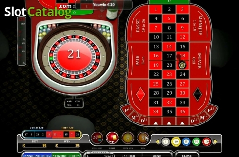 Скрин6. French Roulette (Oryx) слот