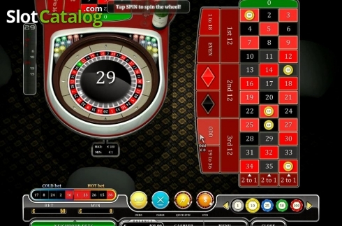 Скрин6. European Roulette (Oryx) слот