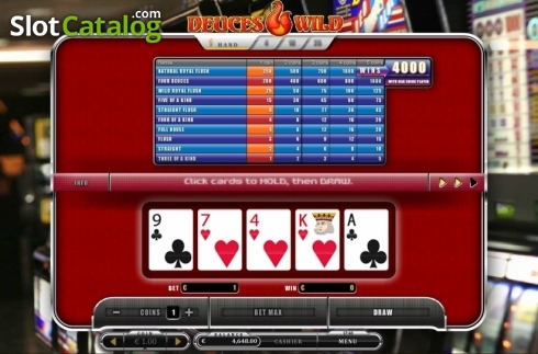 Скрин2. Deuces Wild (Oryx) слот