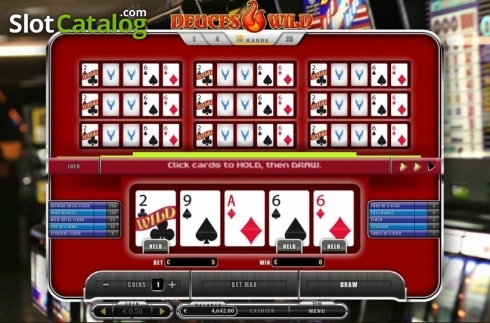Скрин4. Deuces Wild (Oryx) слот