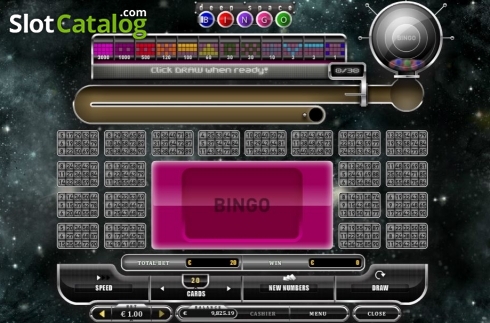 Скрин2. Deep Space Bingo слот