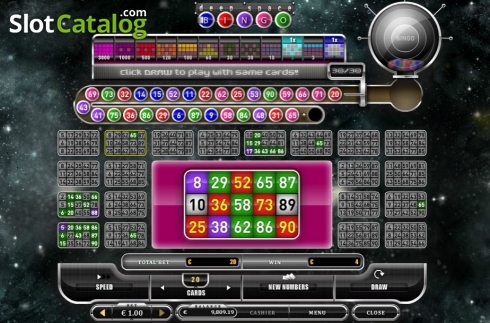 Скрин3. Deep Space Bingo слот