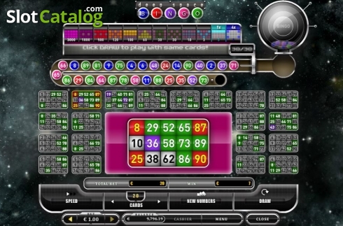 Скрин4. Deep Space Bingo слот
