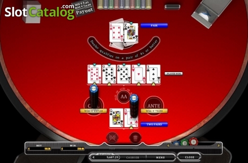 Скрин5. Casino Hold'em (Oryx) слот