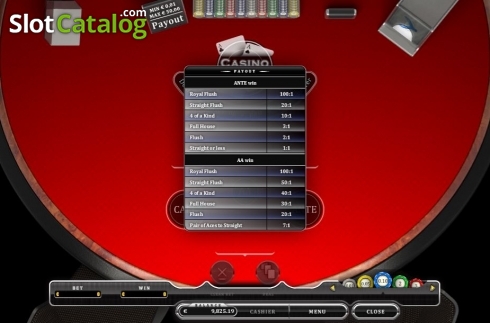 Скрин6. Casino Hold'em (Oryx) слот