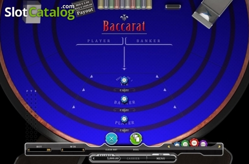 Скрин2. Baccarat (Oryx) слот