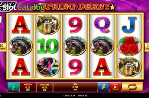 Скрин2. Spring Derby слот