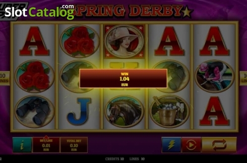 Скрин5. Spring Derby слот