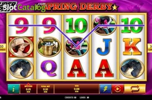 Скрин6. Spring Derby слот