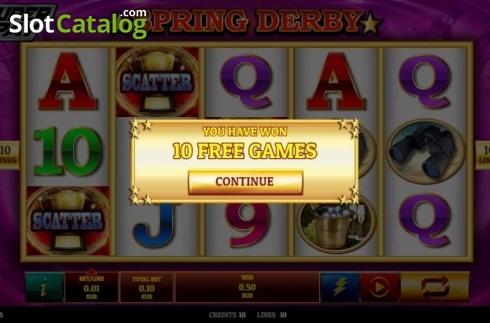 Скрин8. Spring Derby слот