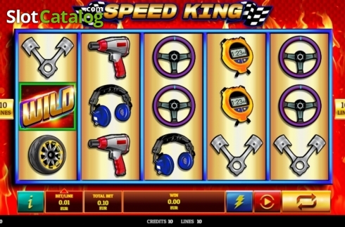 Скрин2. Speed King (Givme Games) слот