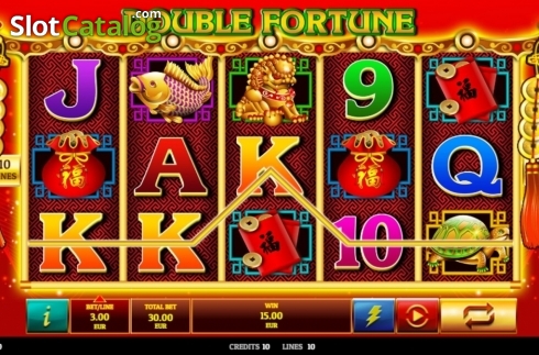 Скрин3. Double Fortune (Oryx) слот