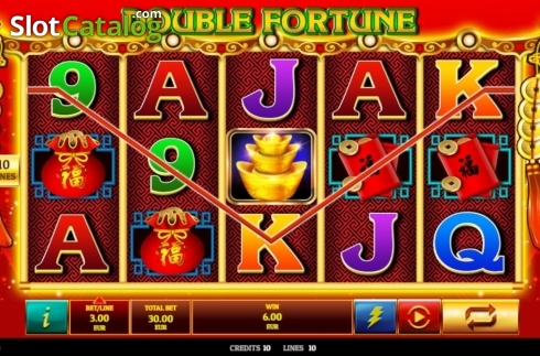 Скрин4. Double Fortune (Oryx) слот