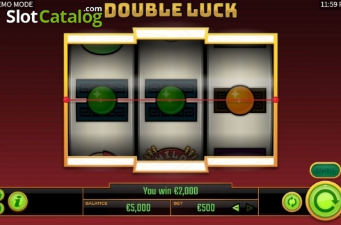 Скрин3. Double Luck слот