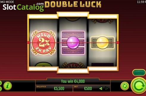 Скрин4. Double Luck слот