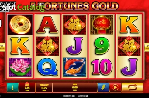 Скрин2. 5 Fortunes Gold слот