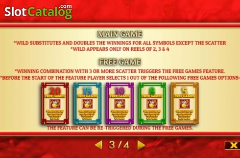 Скрин7. 5 Fortunes Gold слот