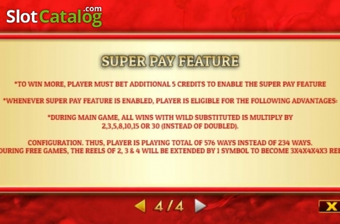 Скрин8. 5 Fortunes Gold слот