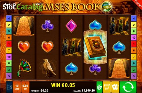Скрин3. Ramses Book Double Rush слот
