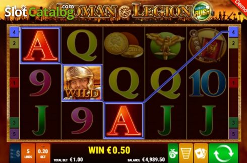 Скрин5. Roman Legion Double Rush слот