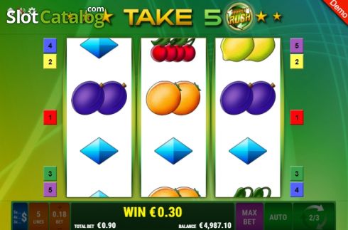 Скрин5. Take 5 Triple Rush слот