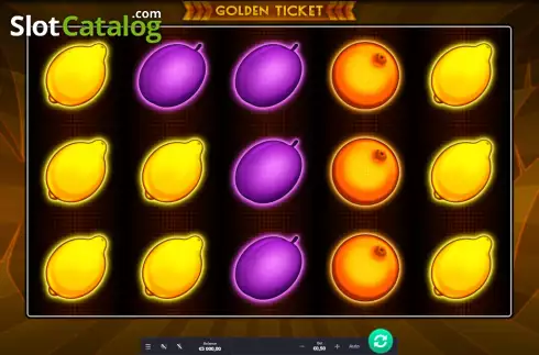 Скрин2. Golden Ticket (Oryx) слот