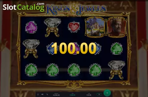 Скрин6. Kings and Jewels слот