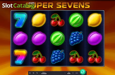 Скрин2. Super Sevens (Oryx) слот