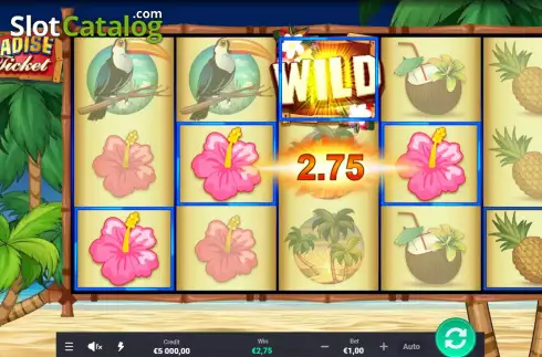 Скрин4. Paradise Ticket слот