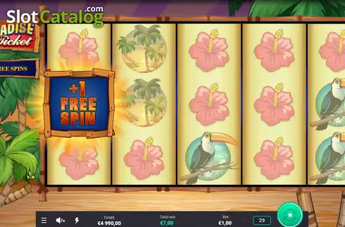 Скрин8. Paradise Ticket слот