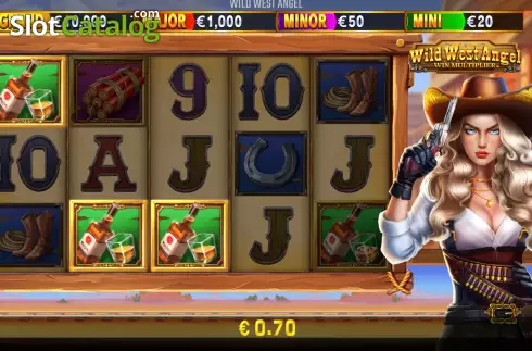 Скрин3. Wild West Angel слот