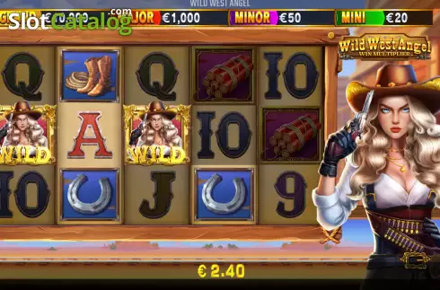 Скрин4. Wild West Angel слот