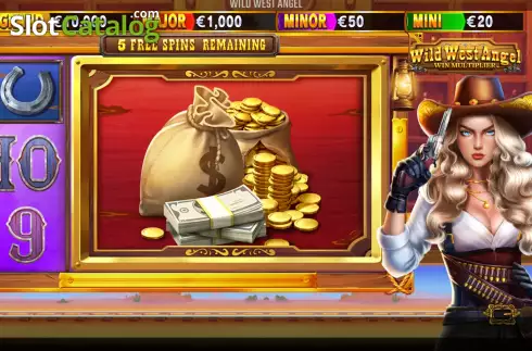 Скрин6. Wild West Angel слот