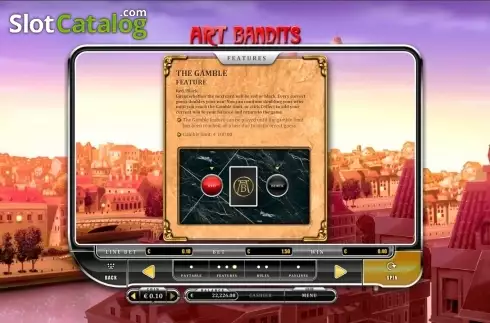 Скрин5. Art Bandits слот