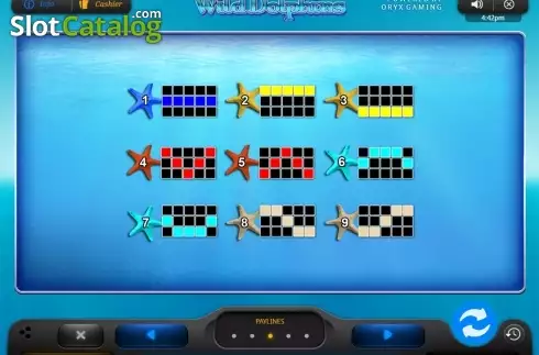Скрин7. Wild Dolphins слот