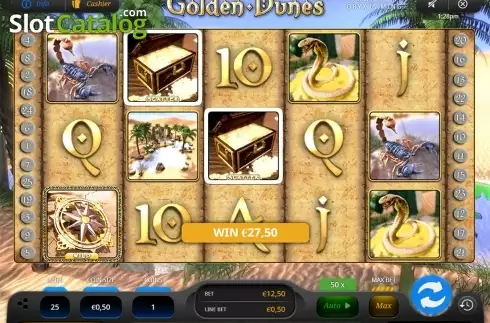 Скрин4. Golden Dunes слот