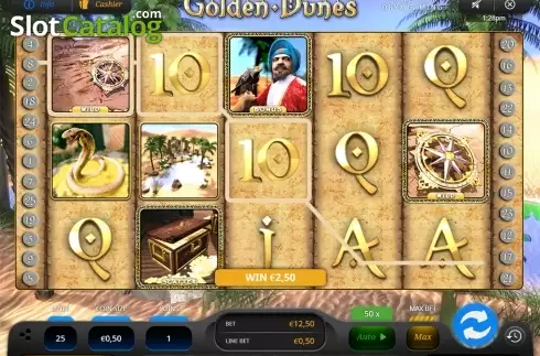 Скрин6. Golden Dunes слот
