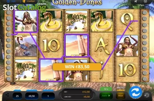 Скрин7. Golden Dunes слот