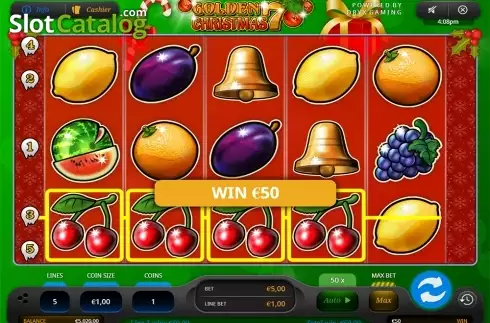 Скрин5. Golden 7 Christmas (Oryx) слот