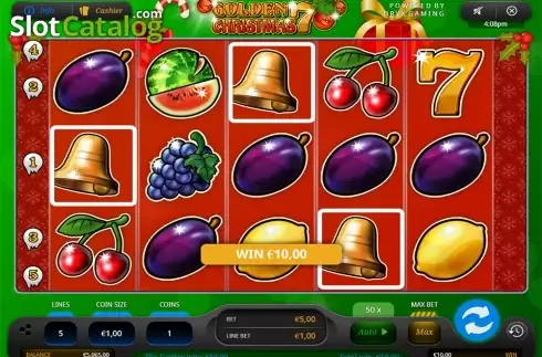 Скрин6. Golden 7 Christmas (Oryx) слот