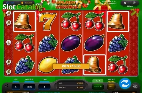 Скрин7. Golden 7 Christmas (Oryx) слот