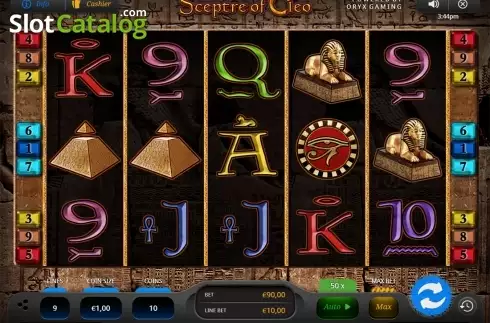 Скрин2. Sceptre of Cleo слот