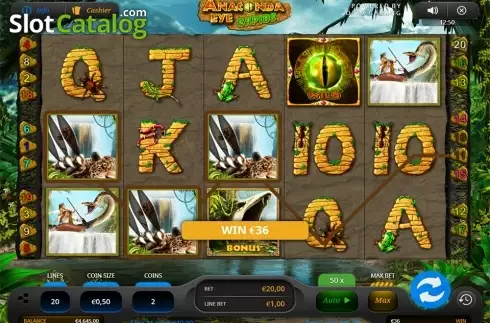 Скрин5. Anaconda Eye Rapids слот