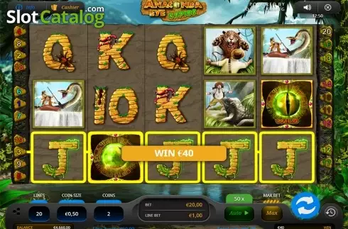 Скрин6. Anaconda Eye Rapids слот