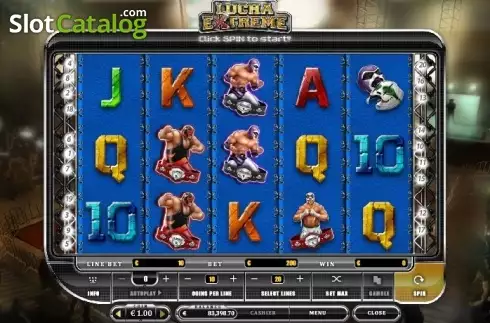Скрин2. Lucha Extreme слот