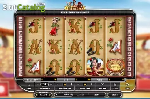 Скрин2. Red Corrida слот