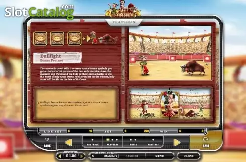 Скрин6. Red Corrida слот