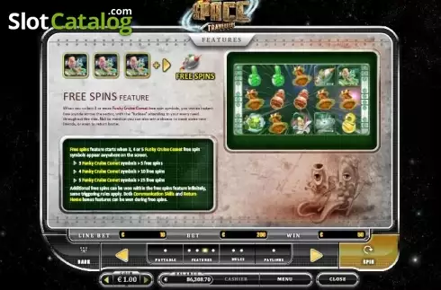 Скрин8. Space Traveller слот