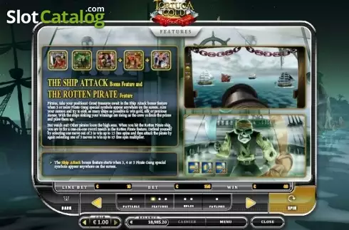Скрин6. Tortuga Gold слот